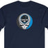 Grateful Dead - The Gridiron Collection: Carolina Edition Stealie Ultra Cotton Long Sleeve Tee - StealieShop